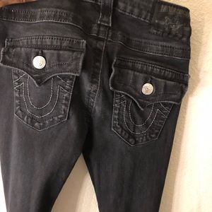 Authentic, Black True Religion Jeans